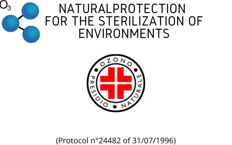 Italian Ministry of Health: ozone as a natural protection for the sterilization of environments (protocol n° 24482 of 31 July 1996)