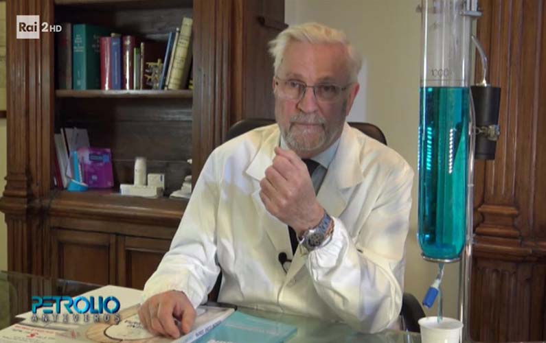 Ozono contro coronavirus: intervista scomoda del prof Franzini a Rai 2